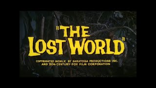 THE LOST WORLD 1960 US TRAILER [upl. by Anaiq383]