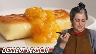 The Best Sweet Cheese Blintzes with Claire Saffitz  Dessert Person [upl. by Survance]