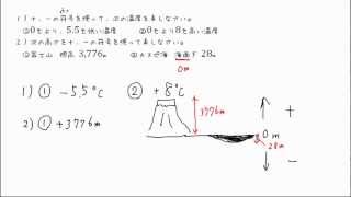 【中１ 数学】符号を使って表す [upl. by Yhtac]