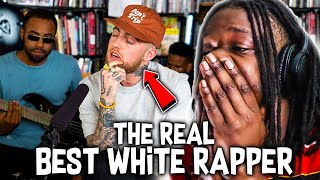 The Real Best White Rapper  Mac Miller NPR Music Tiny Desk Concert REACTION [upl. by Garry]