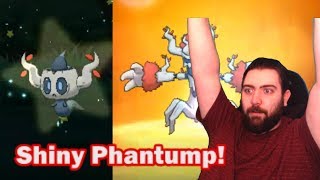 quotHECK OFF INGRAINquot  Shiny PhantumpTrevenant Reaction  Pokemon USUM [upl. by Paddie130]