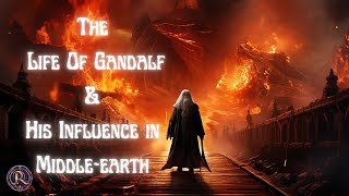 The Life of Gandalf  ringsofpower lordoftherings hobbit lore gandalf [upl. by Saylor]