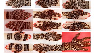 Easy 😱Top 🔥 Arabic mehndi designs  Stylist Bridal mehndi designs mehndi simplemehndi [upl. by Baum]