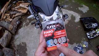 italika FT150 Como instalar luces exploradoras a mi moto de forma facil  Dani Biker [upl. by Scuram]