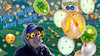 NEW Year New SHINIES The FIRST Event Of 2024 In Pokémon GO RARE Shinies And Tickets W Pokécoins [upl. by Jaylene]