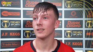 Dundee Uniteds Brandon Forbes reflects on memorable senior debut against Ayr United [upl. by Otero]