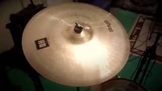 Stagg Cymbals Demo SH Kit amp DH 19quot Rock Crash [upl. by Vonny21]