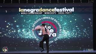 HENRY PINZÓN FINAL SOLISTAS CHICOS BACHATA Mundial de Pasos Libres La Negra Salsa 2024 [upl. by Ynetruoc]