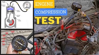 TVS Apache 200 Engine Compression test ‖ How to check Engine compression [upl. by Sokul]