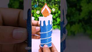 CandleShaped Christmas Ornaments for the Holidays 🎄 Christmas Tree Crafts shorts diy christmas [upl. by Olmsted188]