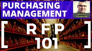 Lesson 9  Request for Proposal RFP  How to prepare the RFP for your company procurement [upl. by Juanne]