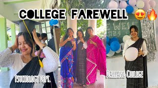 Department Farewell 2024  Darrang College Psychology [upl. by Goren46]