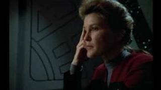 Janeway telling off Tom and blanna  startrek voyager [upl. by Larner]