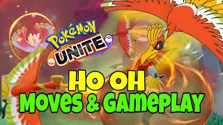 Pokemon Unite HO OH Gameplay amp Moveset  Pokemon Unite HO OH [upl. by Stead425]