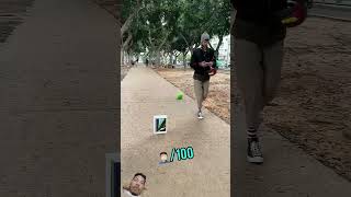 prank football soccer funny public challenge [upl. by Llenahs]