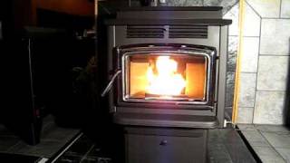 Pacific Energy PS45 Pellet Stove [upl. by Ahsinyar]