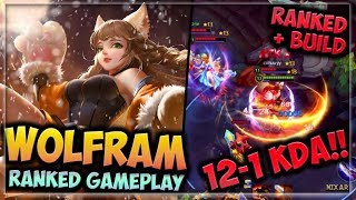 HEROES EVOLVED  WOLFRAM BUILD  RED RIDING WOLF SKIN  RANKED GAMEPLAY  ROAMING FUN [upl. by Anerehs916]