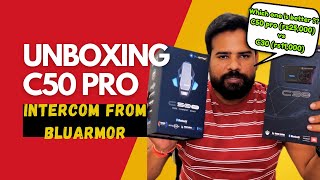 Should you buy C50 pro or C30 intercom from BluArmor review unboxing intercom [upl. by Minerva]