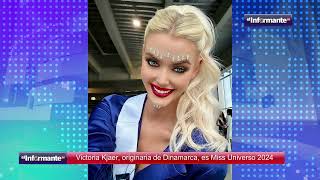 ¿Quién es Victoria Kjaer la danesa Miss Universo que Sheynnis coronó [upl. by Ansilma660]