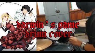 Darwins Game ED  Alive by mashiro ayano  drum cover [upl. by Chill556]