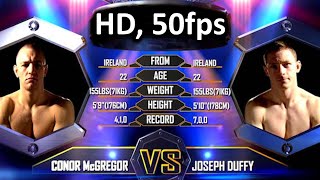 Conor McGregor 2nd LOSS by TAPOUT to Joseph Duffy BEST QUALITY  HD 50fps [upl. by Yt25]