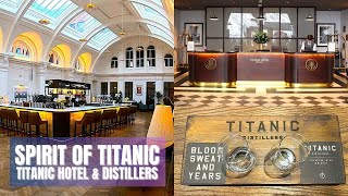 STAYING at Titanic Hotel Will CHANGE Your Belfast Titanic Experience Plus Visit Titanic Distillers [upl. by Hamo]