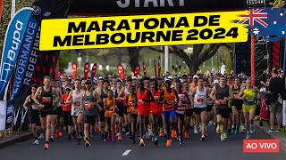 Maratona de MelbourneAustrália  Transmissão ao vivo [upl. by Gladwin480]