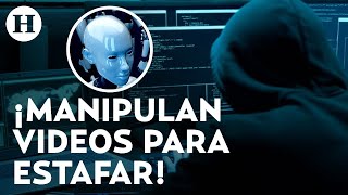 ¡El lado oscuro de la IA Alertan por fraudes usando quotdeepfakequot qué es y cómo evitar caer en ello [upl. by Yelhsa]