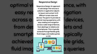 Responsive Design [upl. by Dranyer]