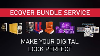 3d Ecover bundle of ebook cover software or course product box DVD cd [upl. by Aran]