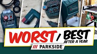 Lidl tool reviews  PARKSIDE WORST amp Best Tools after a YEAR  Parkside tools review [upl. by Naiviv]