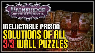 Ineluctable Prison All Puzzle Solutions Pathfinder Wrath of the Righteous [upl. by Zurkow]