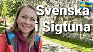 Språkpromenad i vackra Sigtuna juni 2022 [upl. by Robinson]