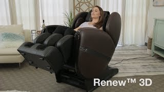 Renew™ 3D ZeroGravity Massage Chair [upl. by Seigler800]