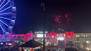 Clacton on Sea Pier Fireworks 05112024 [upl. by Enilatan]