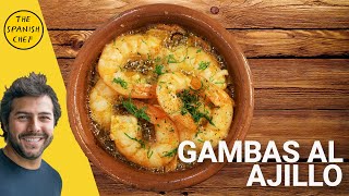 Gambas al ajillo  Garlic prawns [upl. by Marni]