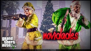 GTA Online DLC Natal Resumo de TODAS Novidades e Declasse Tampa [upl. by Halyahs440]