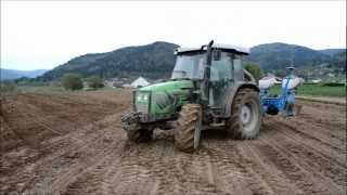 Préparations et Semis de Maïs  John Deere 5090r amp DeutzFahr Agro Plus 67 [upl. by Fraase]