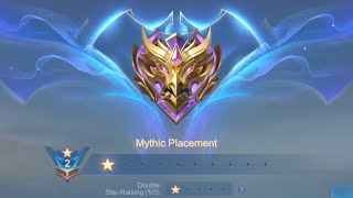 Mobile Legends Mythic Placement [upl. by Eizzil]