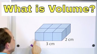 What is Volume in Math Calculate Volume of Rectangular Prisms amp Cubes w Units  5813 [upl. by Ieso]