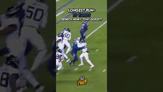 The Longest Plays In NFL History shorts [upl. by Mccallion]