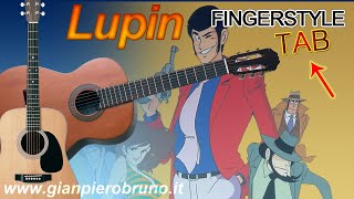 Valzer di Lupin su CHITARRA FINGERSTYLE Classical Guitar [upl. by Herculie]