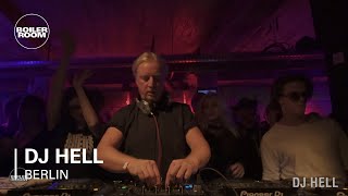 DJ Hell Boiler Room Berlin DJ Set [upl. by Haymes443]