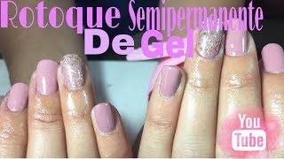 Retoque de gel semipermanente • retoque de gelish [upl. by Nossah431]