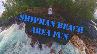 HawaiiShipman beach area fun PT2 [upl. by Tiram667]