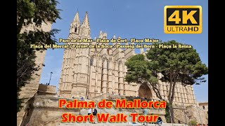 Palma de Mallorca Short Walk Tour Summer 2023 mallorca [upl. by Tnert926]