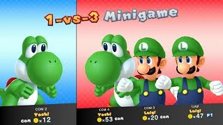 Mario Party 10  Yoshi amp Luigi Board Amiibo Party [upl. by Kavanaugh949]