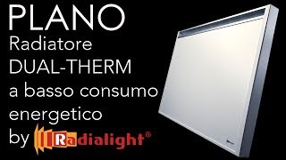 Riscaldamento elettrico a basso consumo energetico  PLANO by Radialight [upl. by Asenev]