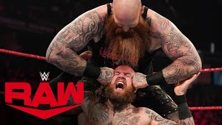 Aleister Black vs Erick Rowan Raw Feb 17 2020 [upl. by Animor]