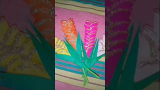 A4 sheet වලින් ලස්සන මල් ටිකක් හදමු 😍😍😍 craft ideas foryou viralshort [upl. by Enahc]